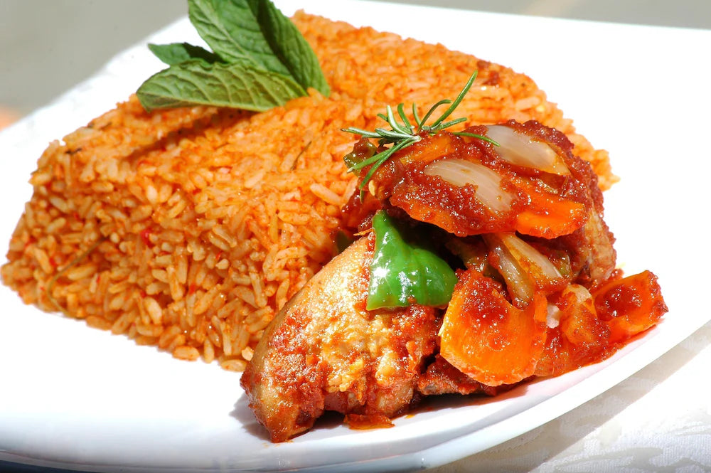Signature Party Jollof Rice – Half & Full Pan