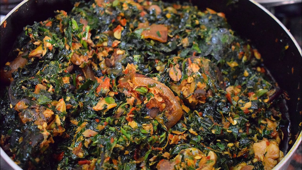 Vegetable Soup (Efo Riro)