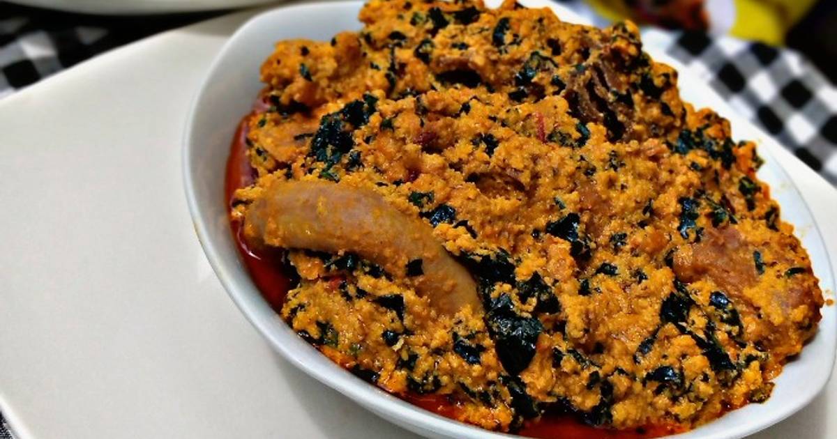 Egusi Soup – Half & Full Pan