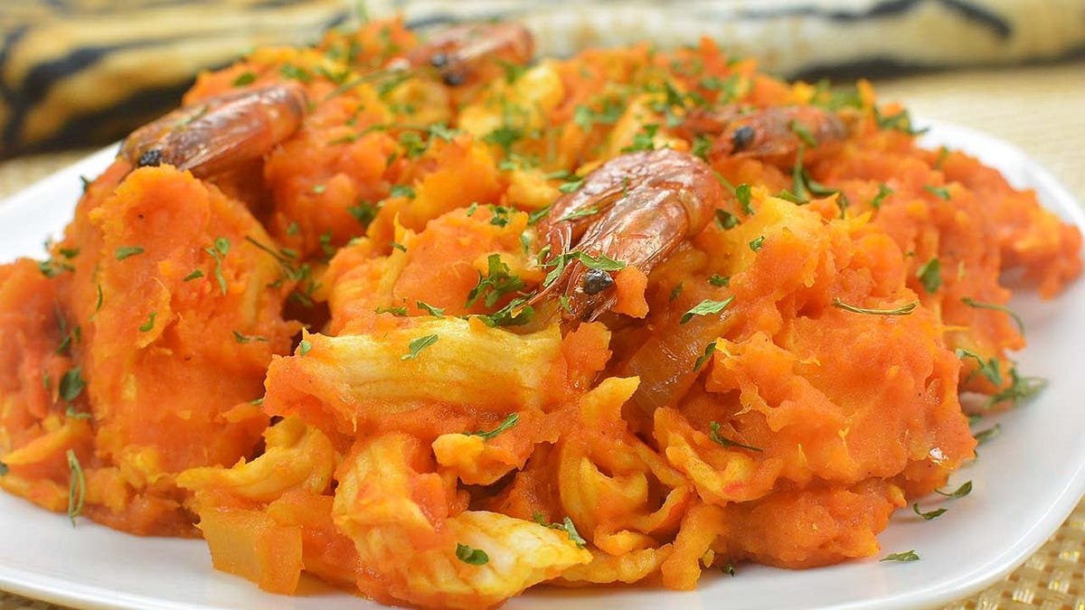 Yam Porridge (Asaro) – Half & Full Pan