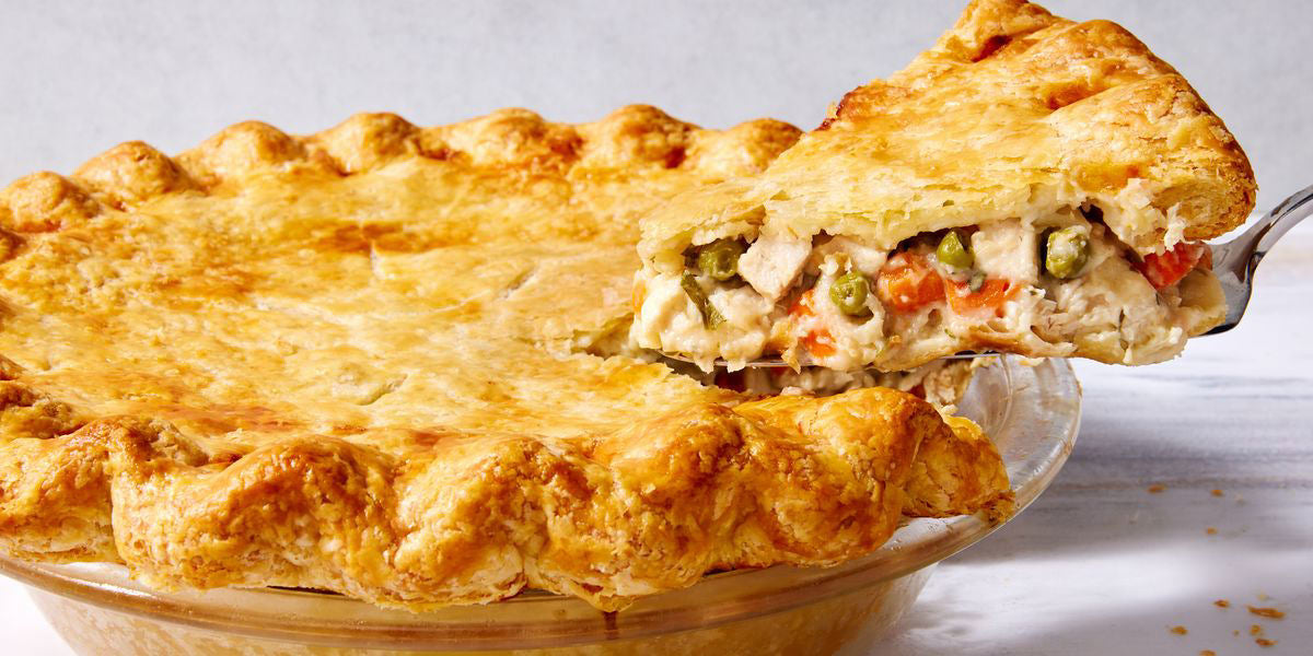 Chicken Pie – Flaky Pastry with Tender Chicken Filling