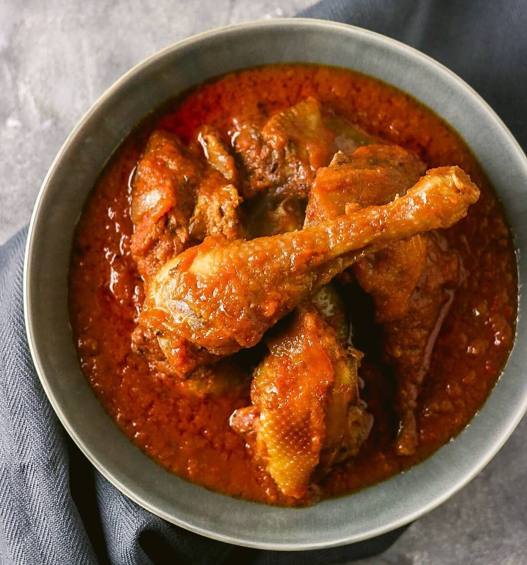 Stewed Chicken – Half & Full Pan