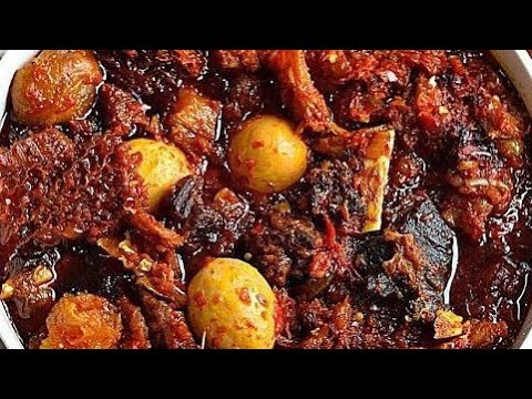 Ayamase (Ofada Stew) – Half & Full Pan