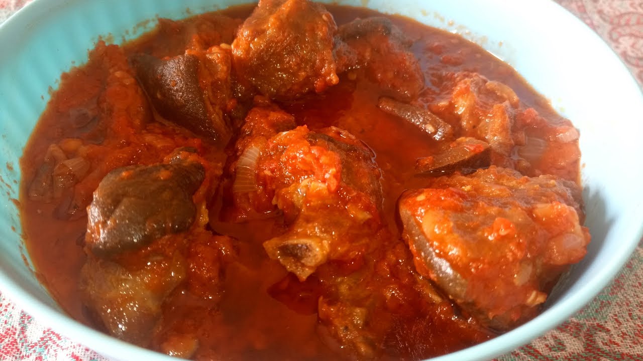 Buka Stew (Palm Oil Stew) – Half & Full Pan