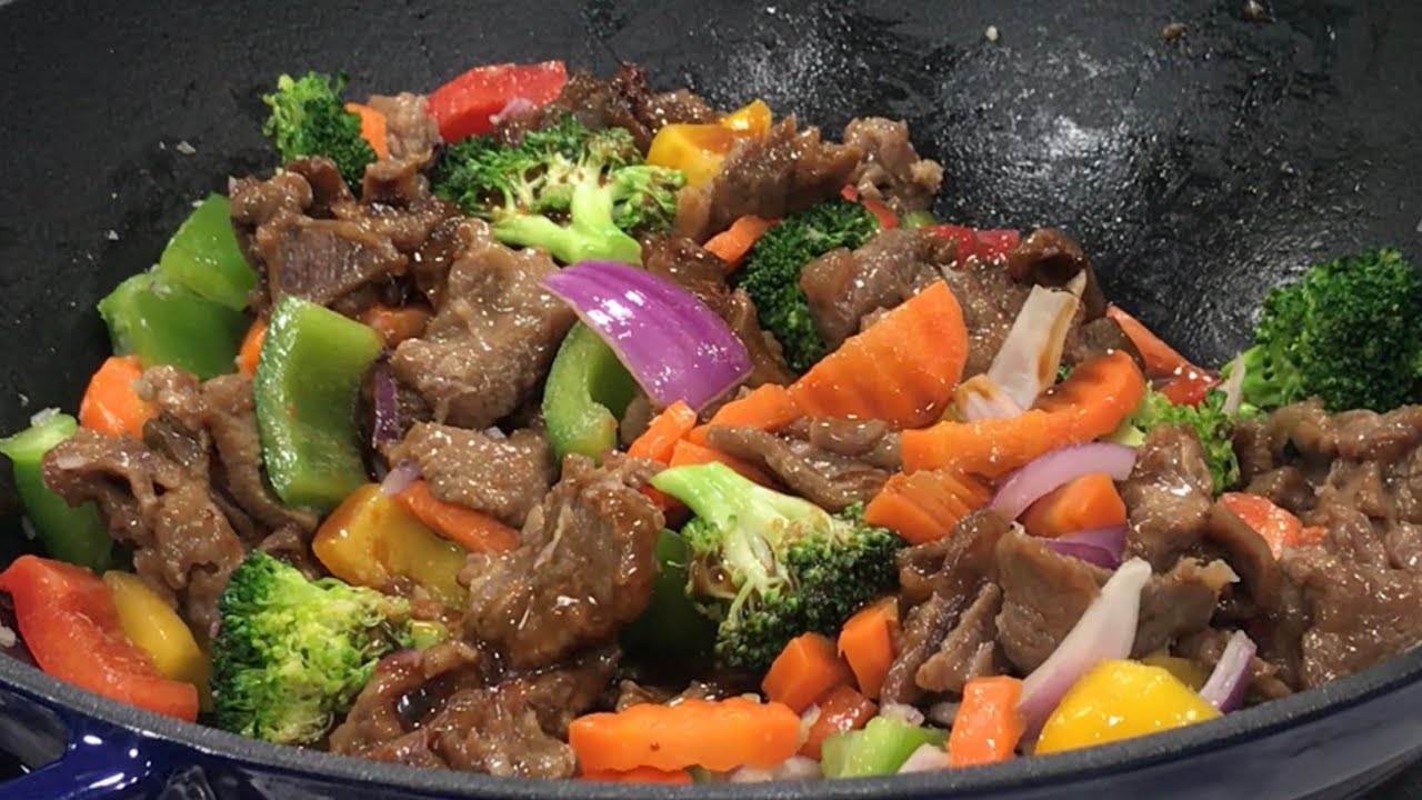 Beef & Mixed Vegetable Sauce – Half & Full Pan