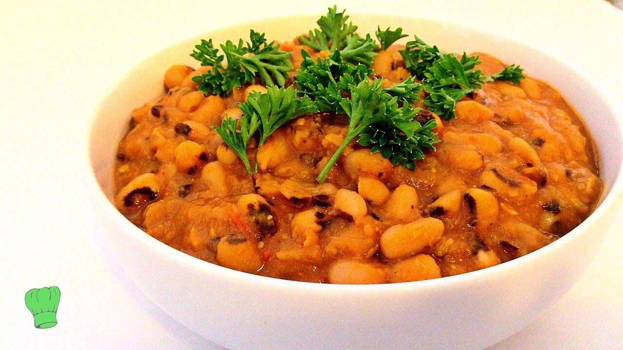Porridge Beans (Ewa Riro) – Half & Full Pan