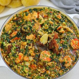 ila asepo (okro soup)